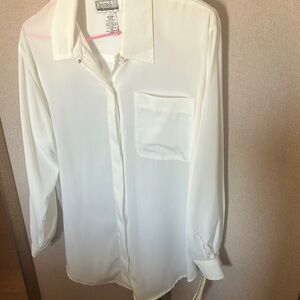 FINAL MARKDOWN Christie and Jill Button-Up Shirt dead stock medium